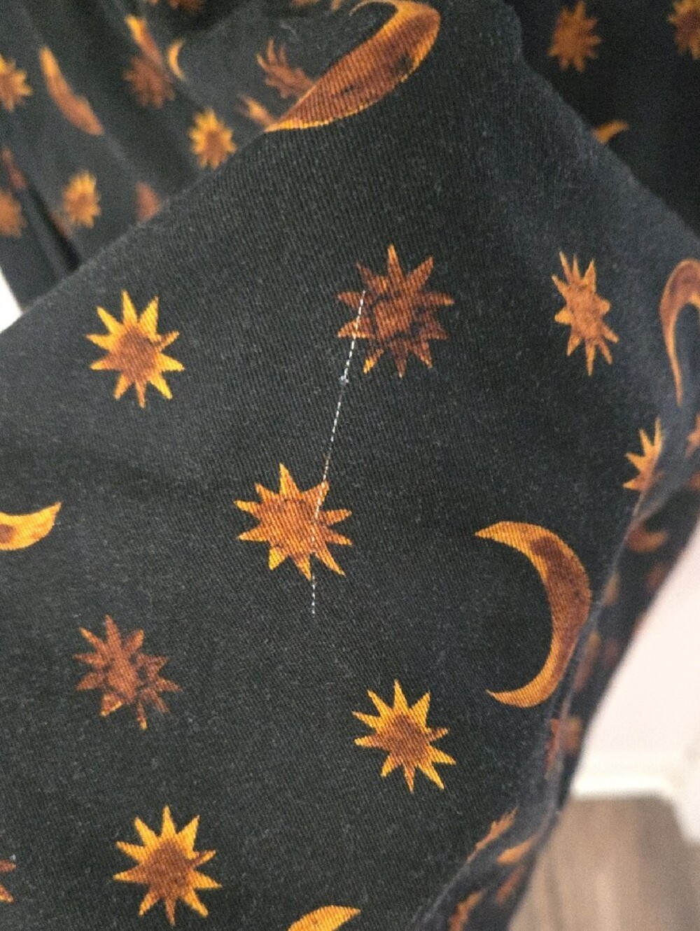 Black Moon & Sun Print Short Dress - Picture 4 of 4